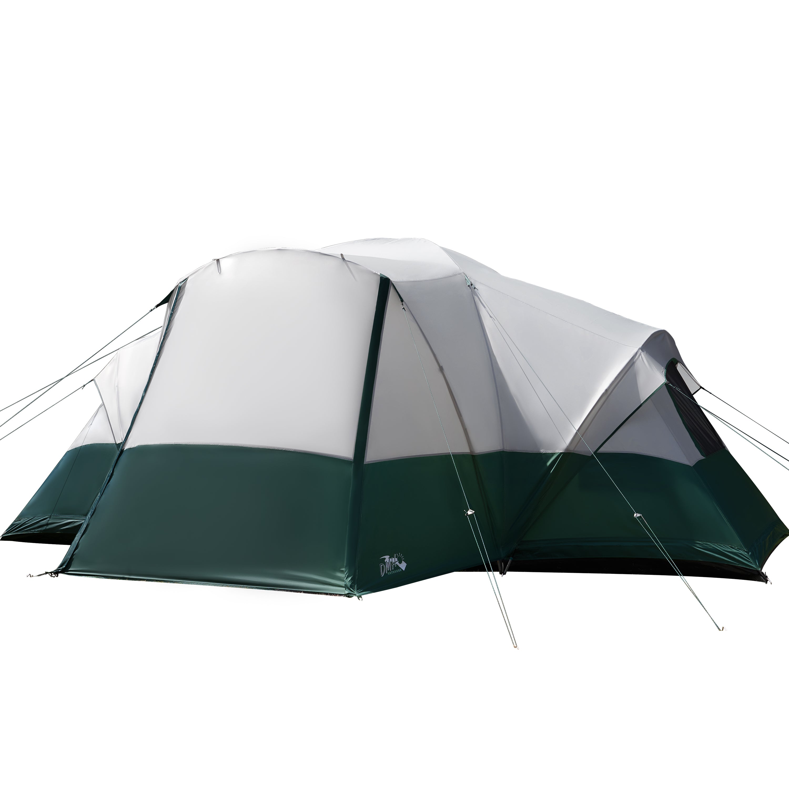 8-Person Camping Tent with Porch