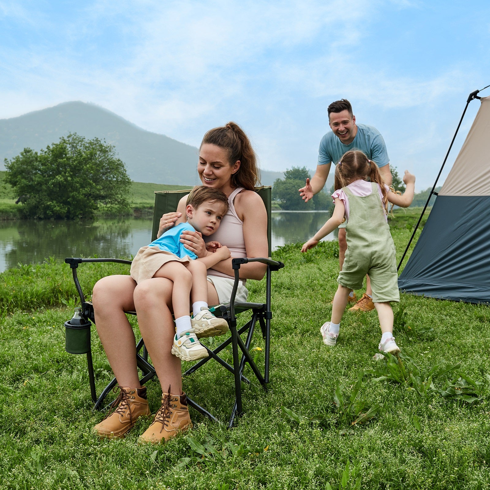 Heavy Duty Folding Camping Chair