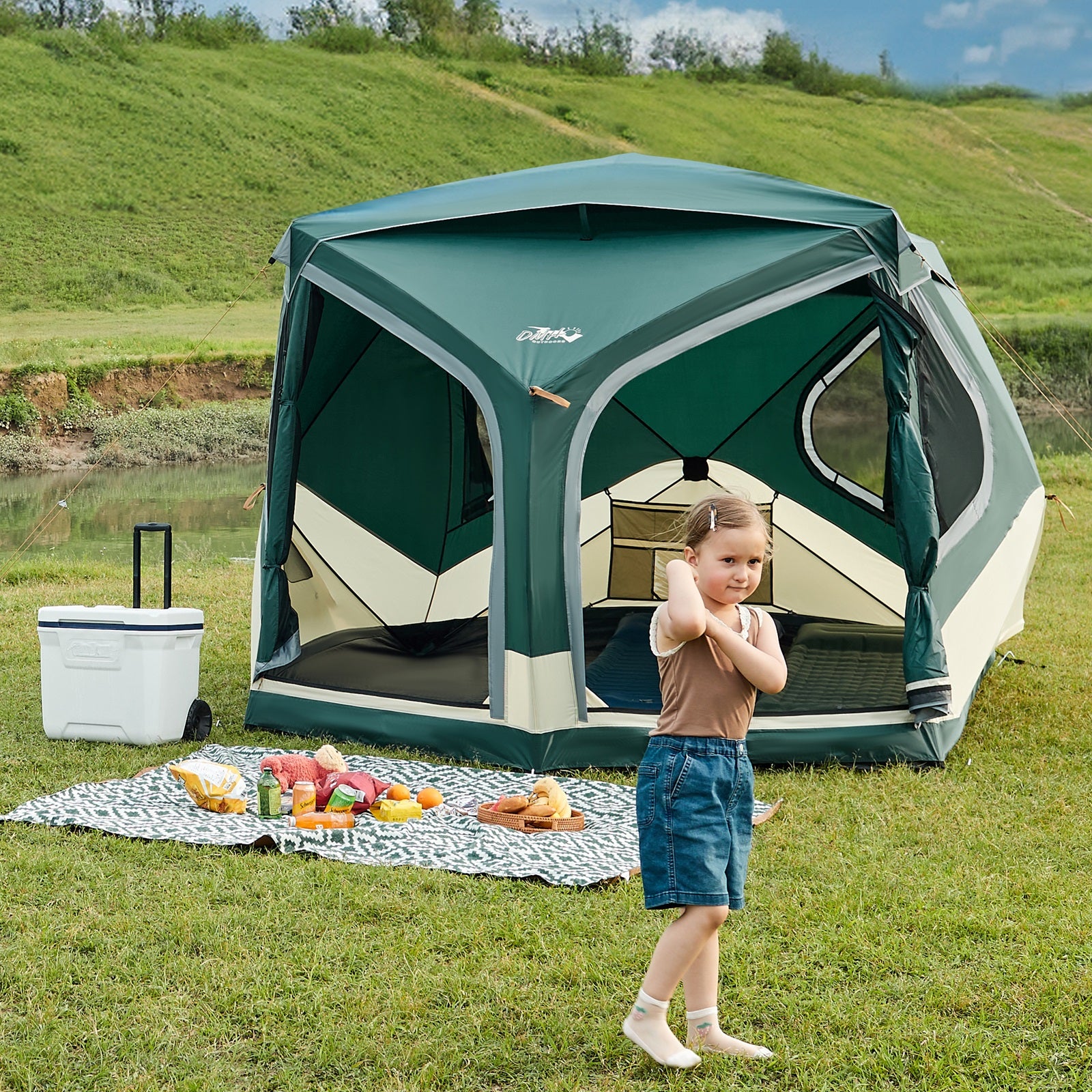 Instant Hub Tent