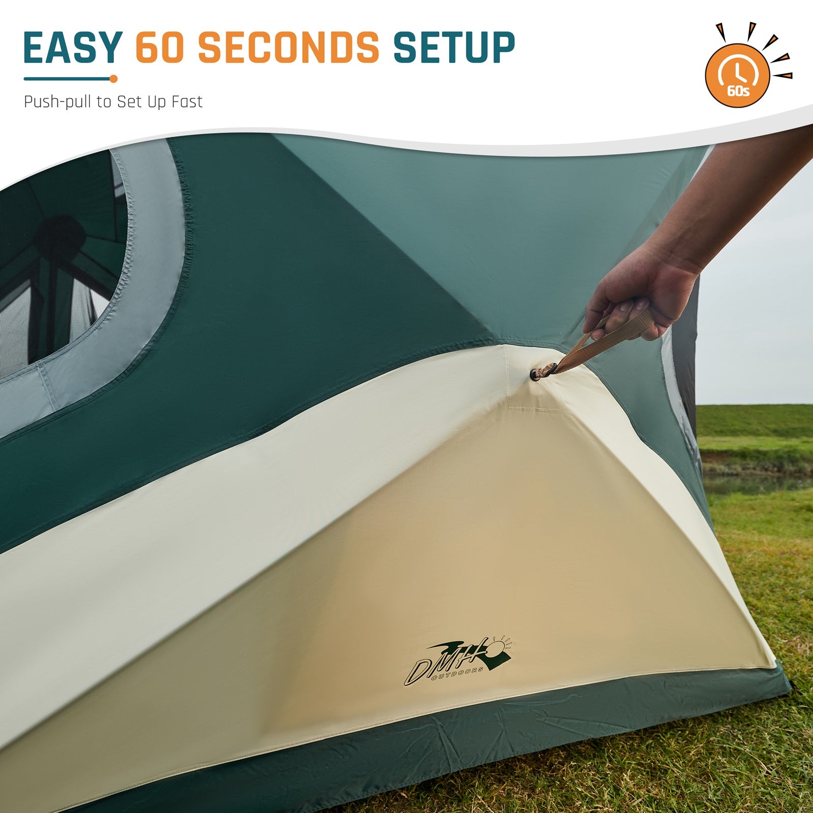 Waterproof Pop-Up Camping Tent